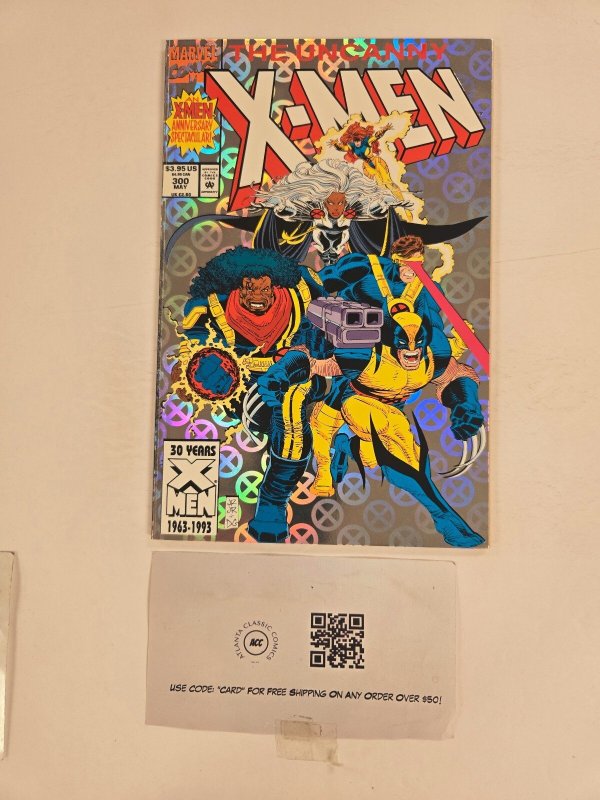 Uncanny X-Men #300 (Marvel Comics, 1993), raw comic book in NM condition — front cover