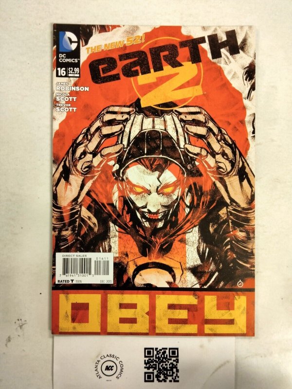 Earth 2 #16 (DC Comics), raw comic book in NM condition — front cover