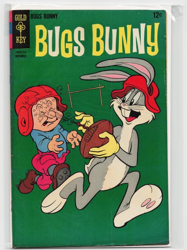 Bugs Bunny #114 (Gold Key, 1967), raw, ungraded comic book — front cover