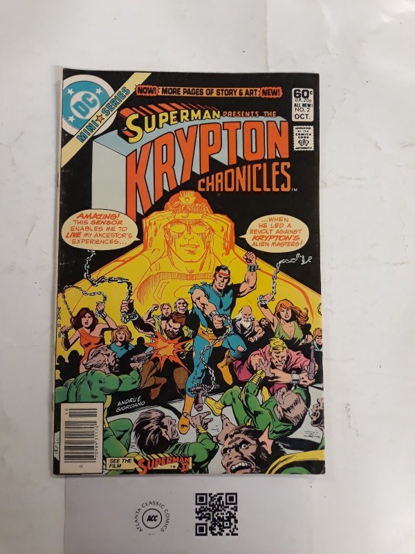Krypton Chronicles #2 (DC Comics), raw comic book in FN condition — front cover
