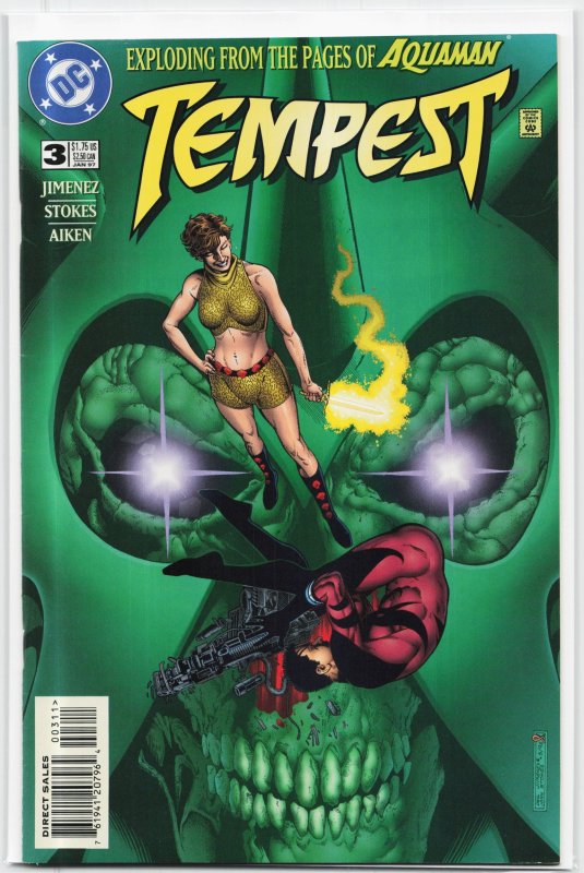 Tempest #3 (1997), raw, ungraded comic book — front cover