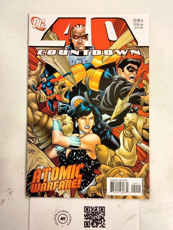 Countdown #40 (DC Comics, 2007), raw comic book in NM condition — front cover