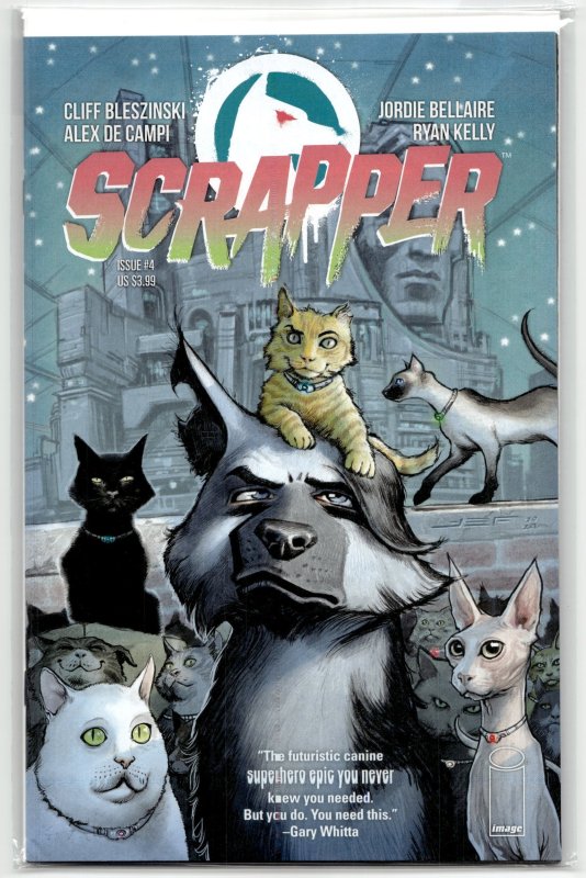Scrapper #4 (Image Comics, 2023), raw, ungraded comic book — front cover