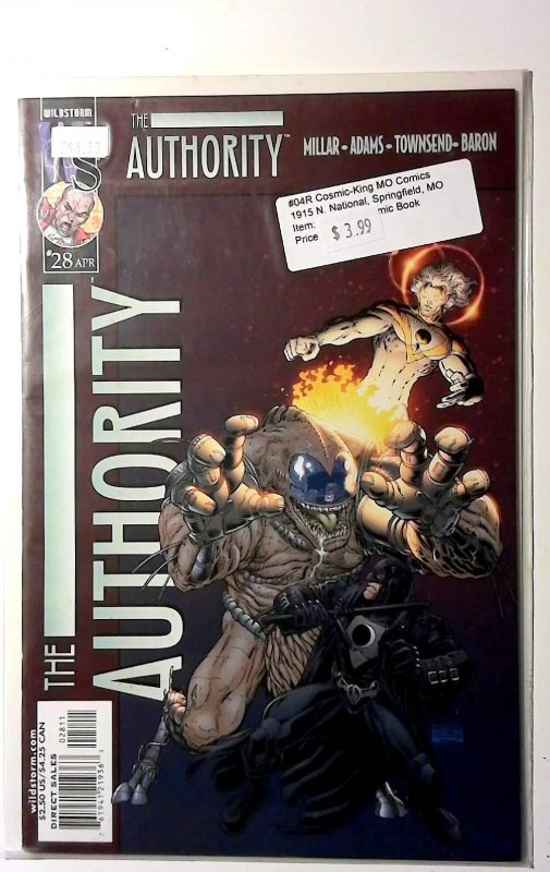 The Authority #28 (DC Comics, 2002), raw, ungraded comic book — front cover