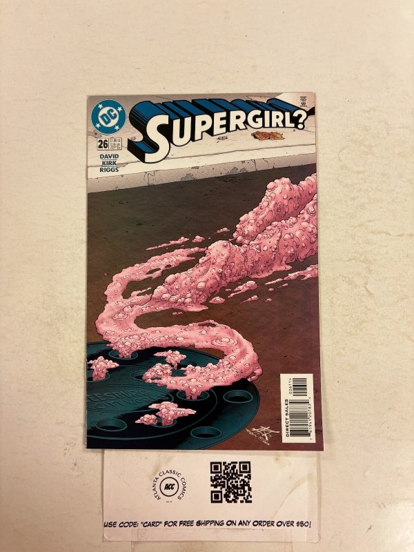 Supergirl #26 (DC Comics, 1998), raw comic book in NM condition — front cover