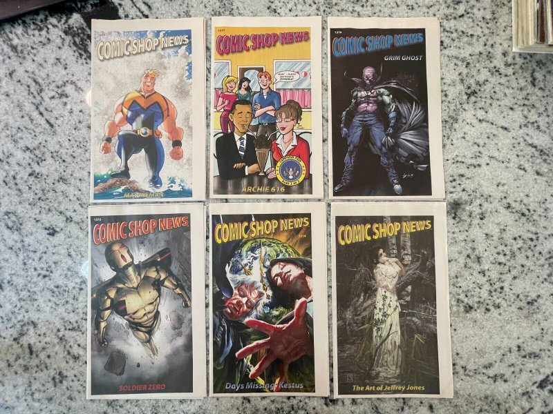 6 Issues of Comic Shop News 2010 Batman Superman Spider-Man X-Men Joker 6 LP9 (2010), raw, ungraded comic book — front cover
