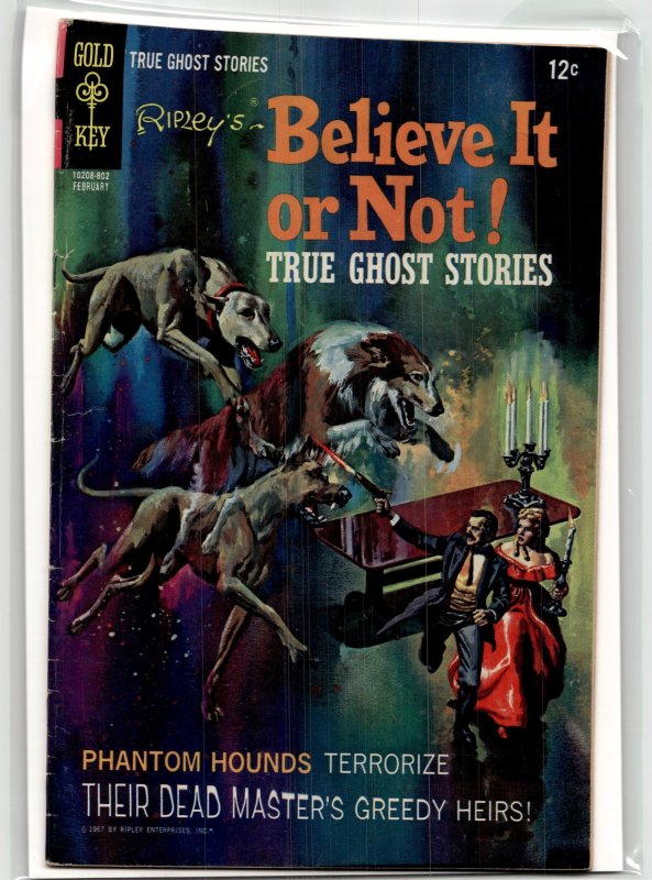 Ripley's Believe it or Not! #8 (1968), raw, ungraded comic book — front cover