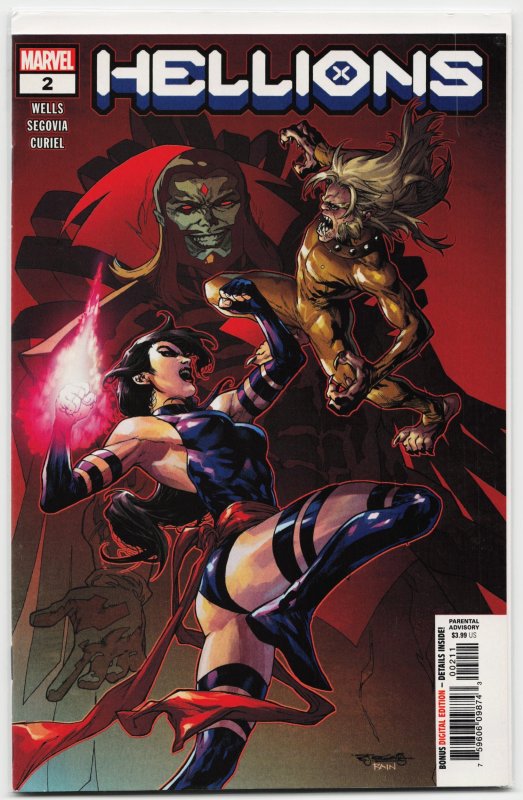Hellions #1 (2020), raw, ungraded comic book — front cover