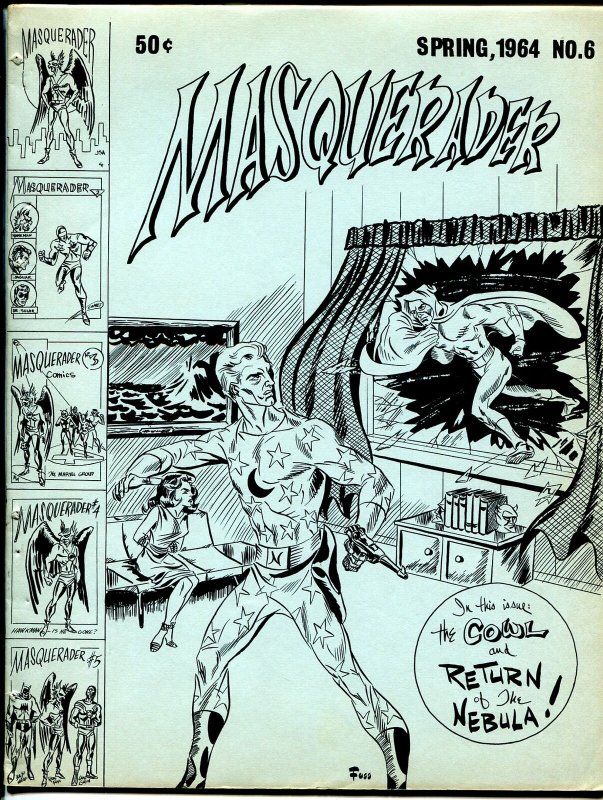 Masquerader #6 (EC Comics, 1964), raw comic book in VG condition — front cover