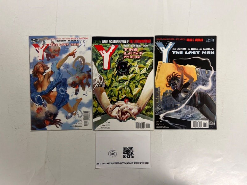 3 the Last Man DC Comic Books #38, raw, ungraded comic book — front cover