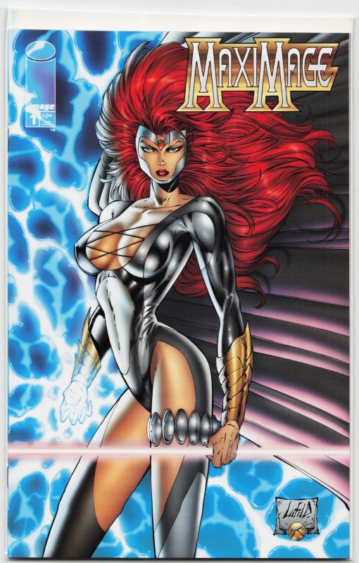 MaxiMage #1 (Image Comics, 1995), raw, ungraded comic book — front cover
