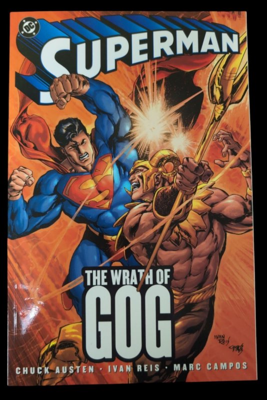 Superman the Wrath of Gog TPB Austen 2005 DC Comics Vf/nm (DC Comics, 2005), raw comic book in VF/NM condition — front cover