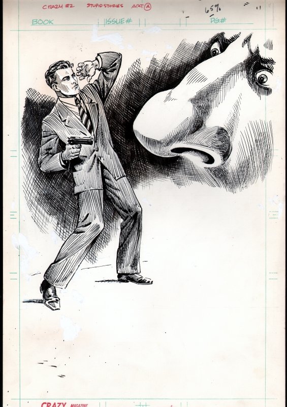 Crazy Magazine #12 (Marvel Comics, 1975), raw, ungraded comic book — front cover