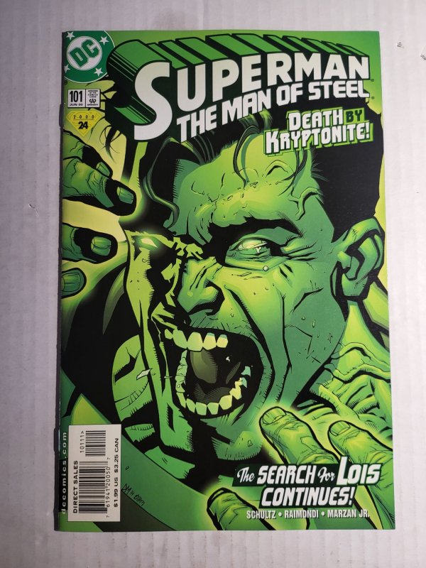 Superman: The Man of Steel #101 (DC Comics, 2000), raw, ungraded comic book — front cover