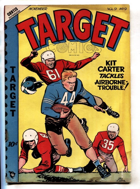 Target Vol. 9 #9 (1948), raw, ungraded comic book — front cover