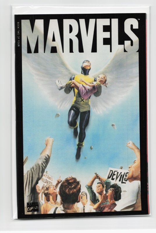 Marvels #2 (Marvel Comics, 1994), raw, ungraded comic book — front cover