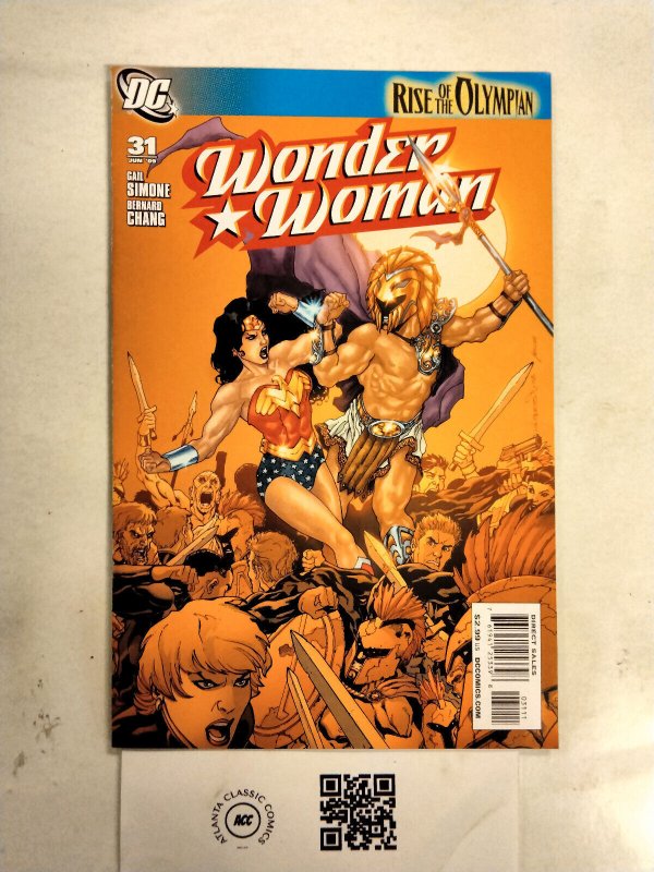 Wonder Woman #31 (DC Comics), raw comic book in NM condition — front cover