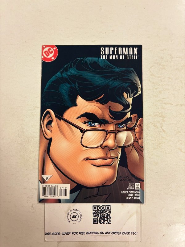 Superman the Man of Steel #74 (DC Comics), raw comic book in NM condition — front cover