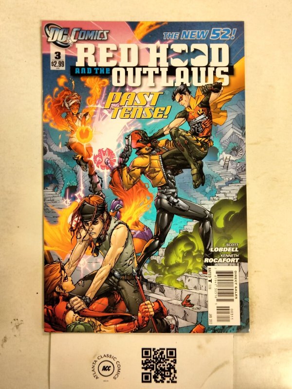 Red Hood and the Outlaws #3 (DC Comics), raw comic book in NM condition — front cover
