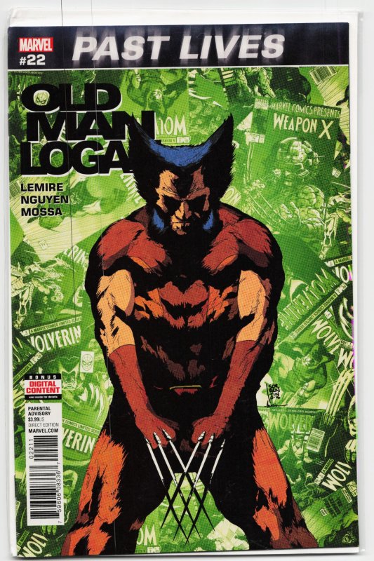 Old Man Logan #22 (Marvel Comics, 2017), raw, ungraded comic book — front cover