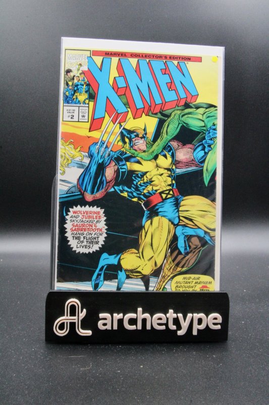 Marvel Collector's Edition #2 (Marvel Comics, 1993), raw comic book in VF+ 8.5 condition — front cover