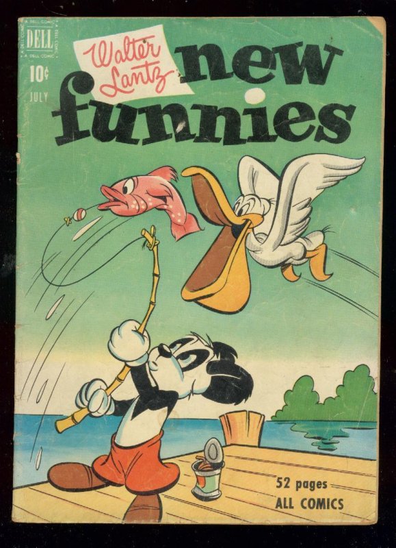 Walter Lantz New Funnies #173 (1951), raw comic book in VG condition — front cover