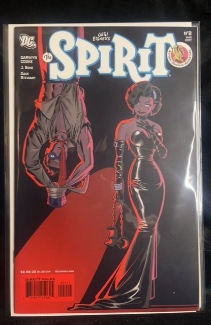 The Spirit #2 (2007), raw, ungraded comic book — front cover