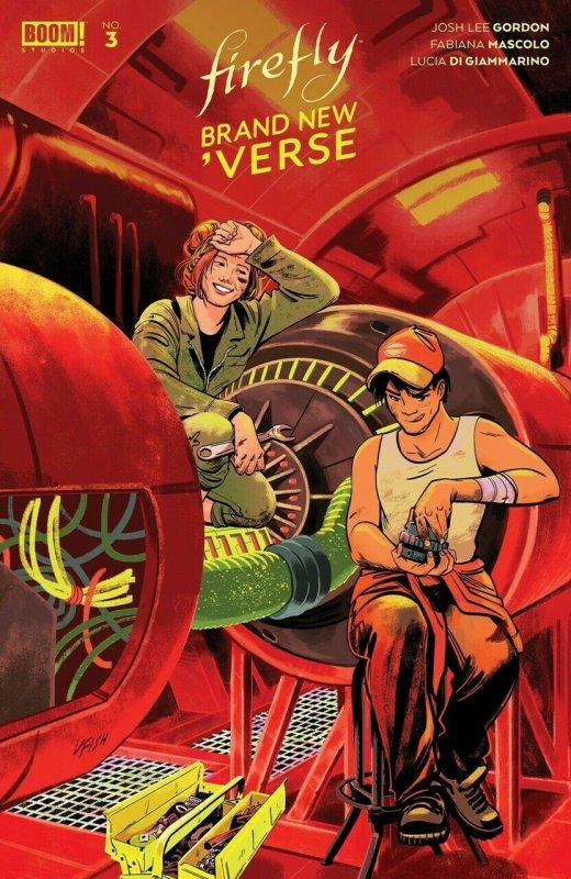 Firefly: Brand New 'Verse #3 (Boom! Studios, 2021), raw comic book in VF/NM condition — front cover
