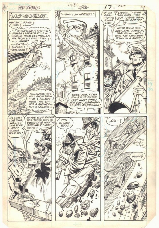 Red Tornado #2 (1985), raw, ungraded comic book — front cover