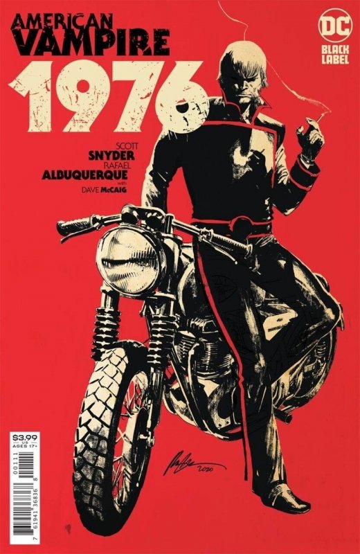 American Vampire #1 (2020), raw comic book in VF/NM condition — front cover