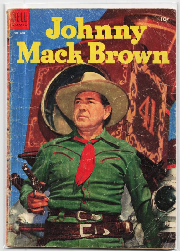 Four Color #618 (Dell Comics, 1955), raw, ungraded comic book — front cover