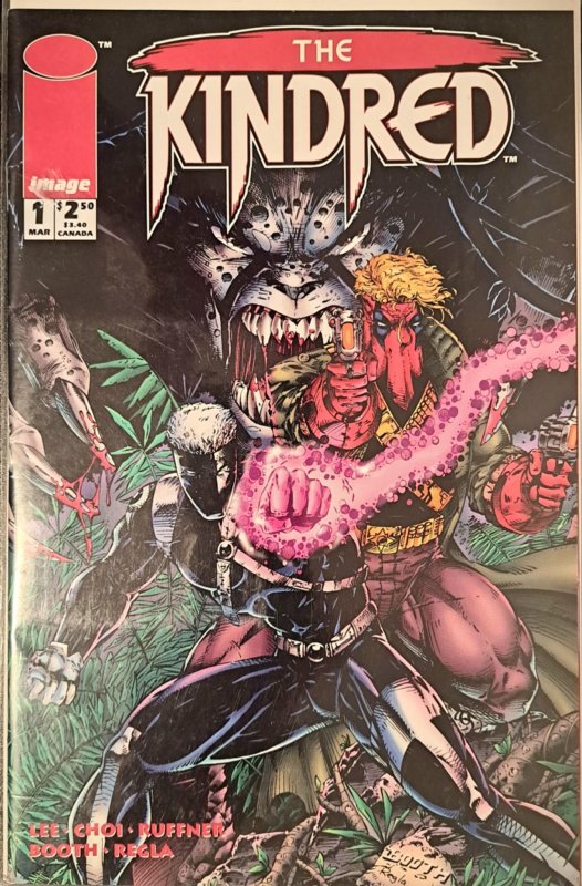 The Kindred #1 (1994), raw, ungraded comic book — front cover