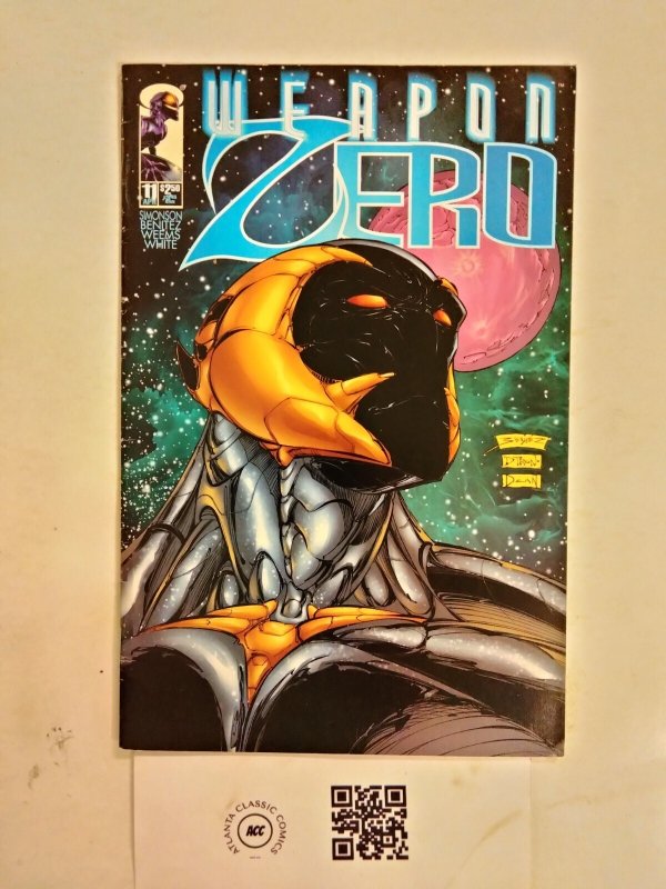 Weapon Zero #11, raw comic book in NM condition — front cover