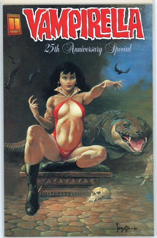 Vampirella: 25th Anniversary Special #1 (Dynamite Entertainment, 1996), raw comic book in NM 9.4 condition — front cover