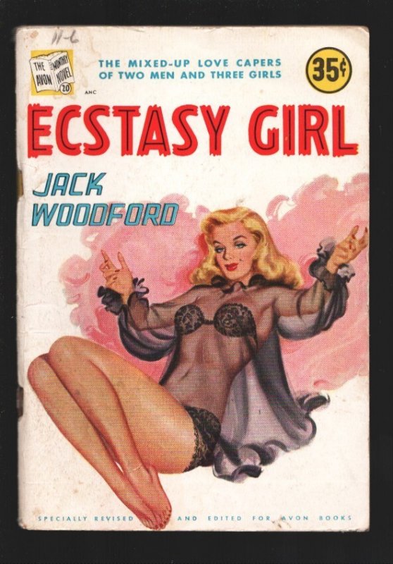 Avon Monthly Novel #20 (1951), raw, ungraded comic book — front cover
