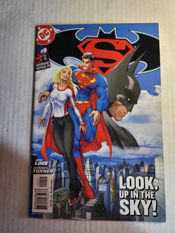 Superman / Batman #9 (DC Comics, 2004), raw, ungraded comic book — front cover