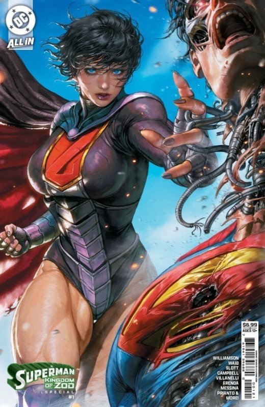 Superman: Kingdom of Zod Special #1 (2026), raw comic book in NM condition — front cover