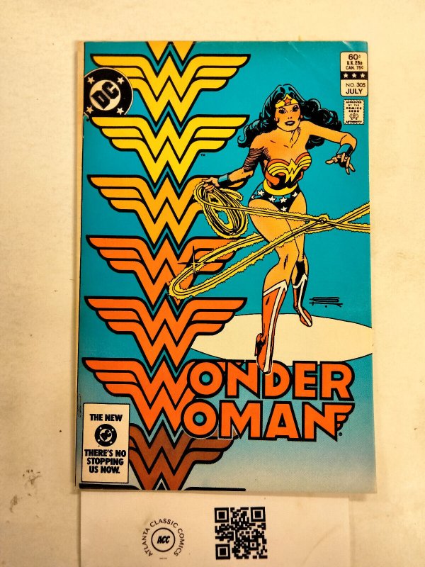 Wonder Woman #305 (DC Comics), raw comic book in NM condition — front cover