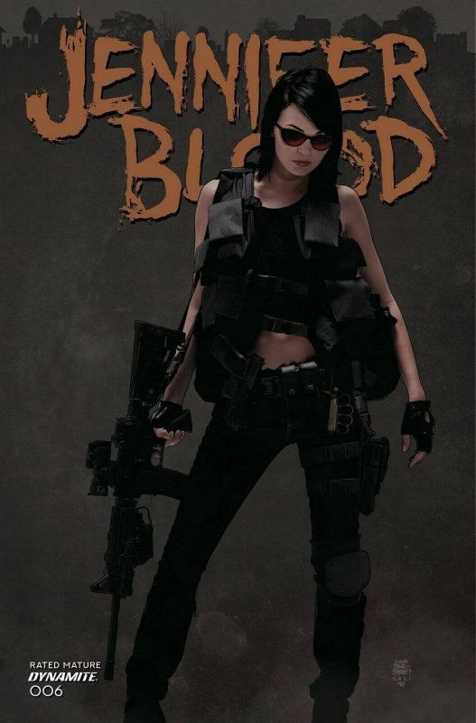 Jennifer Blood #6 (Dynamite Entertainment, 2022), raw, ungraded comic book — front cover