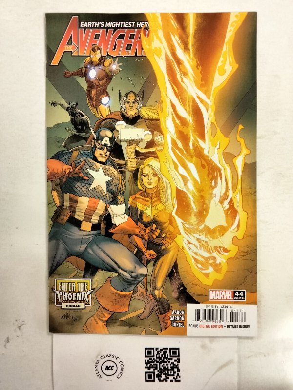 Avengers #44 (Marvel Comics, 2021), raw comic book in NM condition — front cover