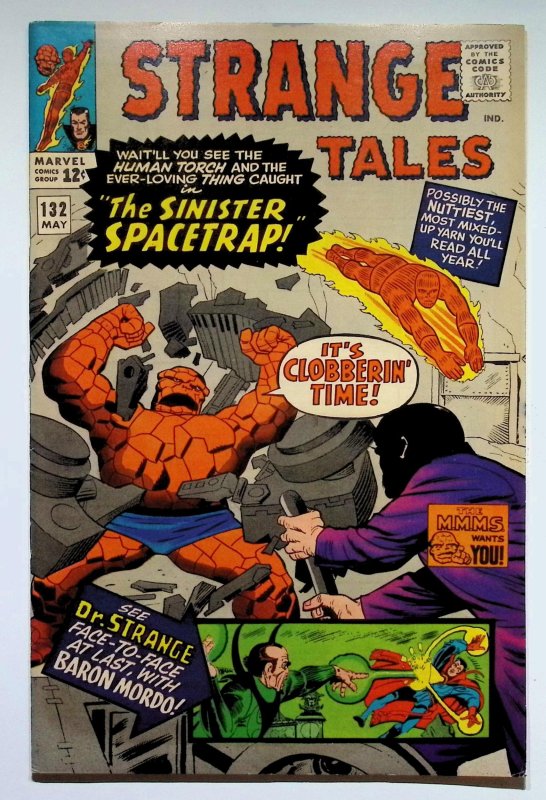 Strange Tales #132 (Marvel Comics, 1965), raw, ungraded comic book — front cover