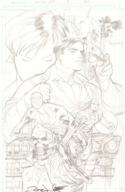 Spider-Man 2099 #8 (Marvel Comics, 2016), raw, ungraded comic book — front cover