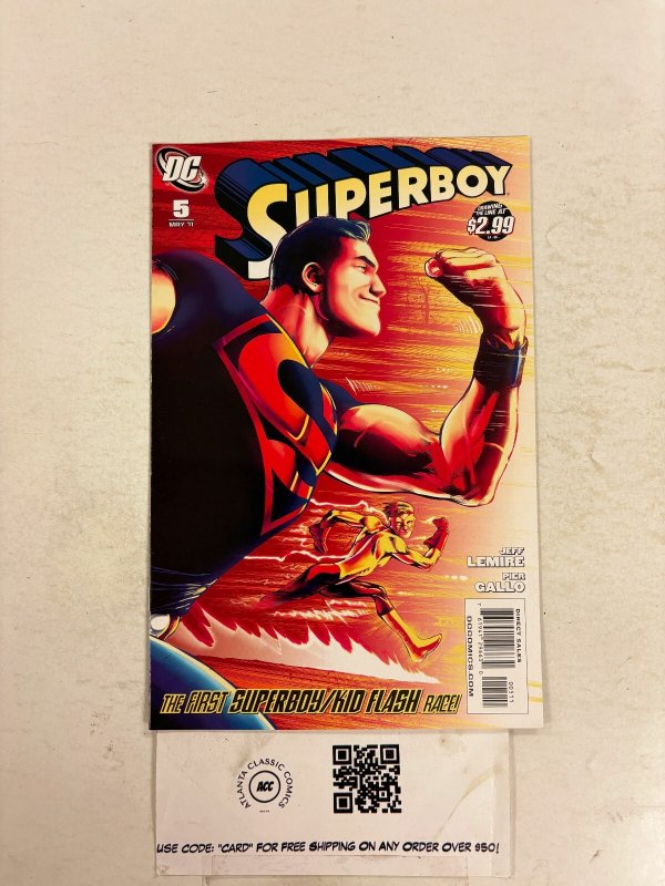 Superboy #5 (DC Comics), raw comic book in NM condition — front cover