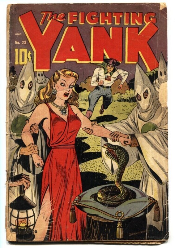 Fighting Yank #23 (1948), raw, ungraded comic book — front cover