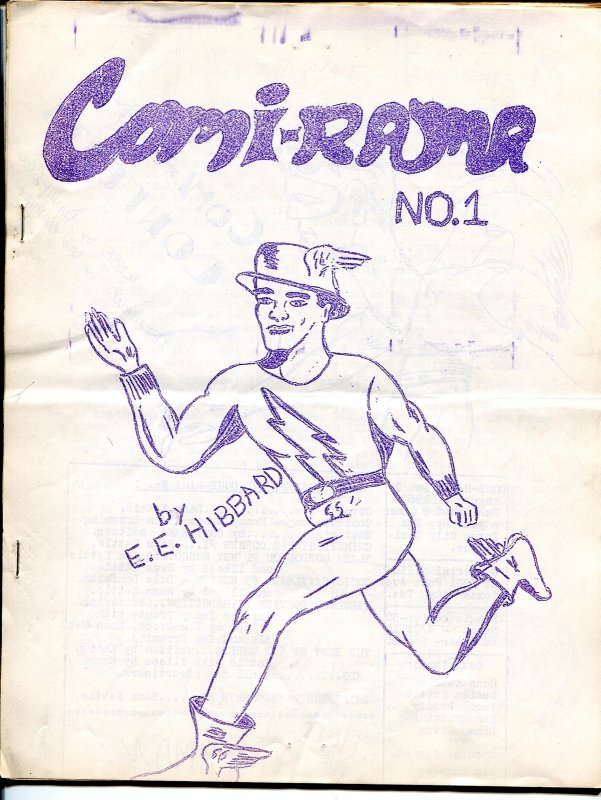 Comi-rama #1 (DC Comics, 1963), raw comic book in FN condition — front cover