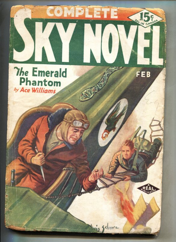 Complete Sky Novel #5 (1931), raw, ungraded comic book — front cover