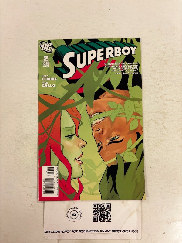 Superboy #2 (DC Comics), raw comic book in NM condition — front cover