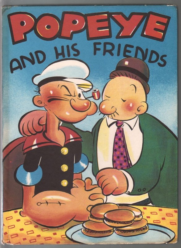 Popeye and His Friends #2114 (1937), raw comic book in VG- condition — front cover