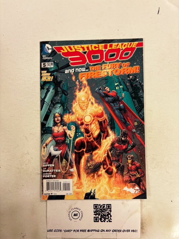 Justice League #5 (DC Comics, 2018), raw comic book in NM condition — front cover