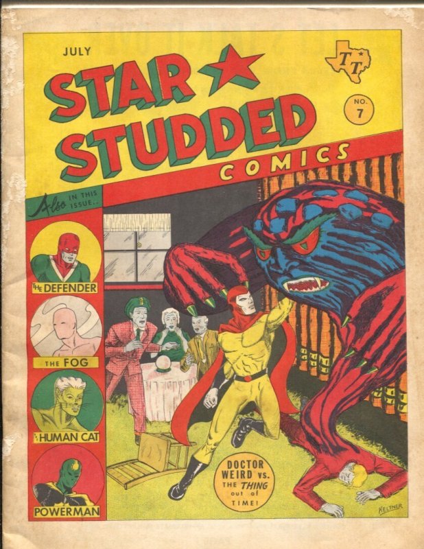 Star Studded Comics #7 (1965), raw, ungraded comic book — front cover